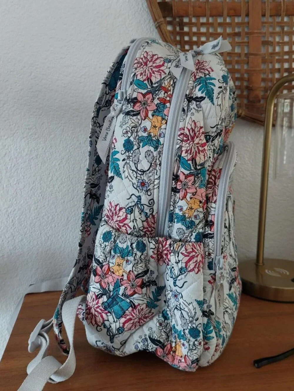 Harry Potter Vera Bradley backpack herbology with floral and botanical design fe